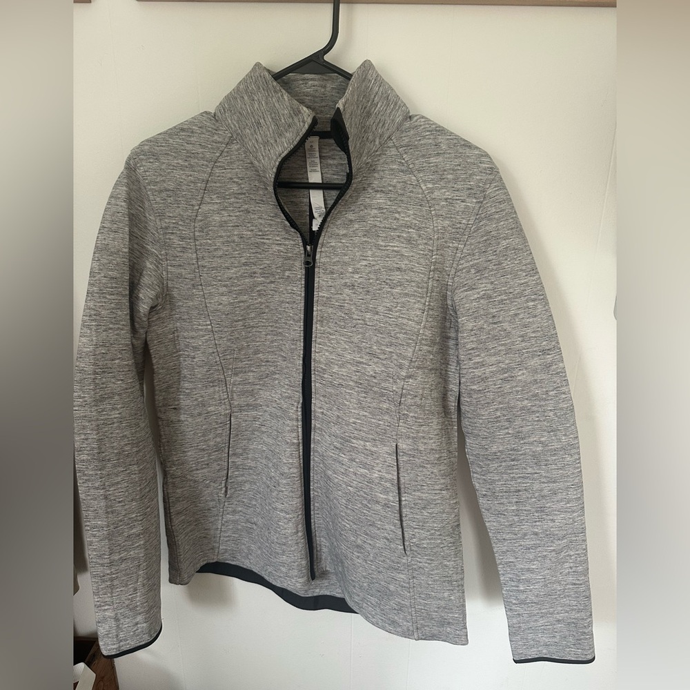 Gray Zip-Up Jacket - image 1